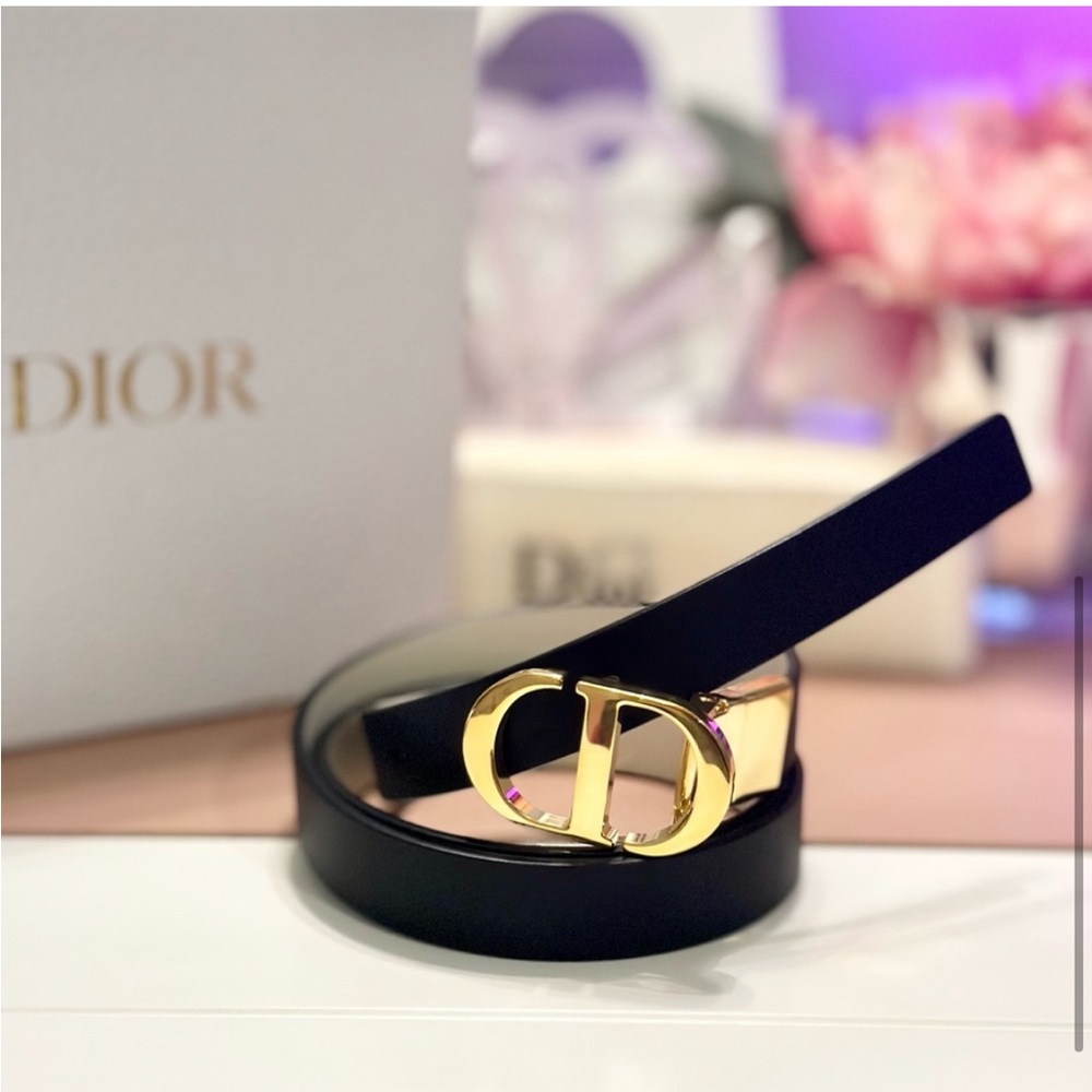 DIOR 30 MONTAIGNE REVERSIBLE BELT - Picture 2 of 4